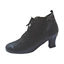 customizar sapatos dança sapatos de tecido superior para as mulheres modernas