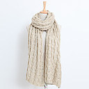 TS Daisy Embroidered Long Wool Scar (More Colors)