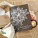 carton d'invitation - fleurs artistiques (jeu de 50)