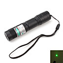 Puntatore laser verde portatile con batteria e caricatore (5mw,532nm,1x16340)- Nero