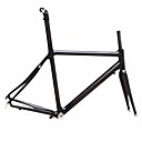 Shuffle - 700C Feather Light Full Carbon Road Racing Frame With Fork  And Integrated Seatpost
