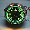 g237 angel eyes phares au xénon avec projecteur lentille, 2pcs