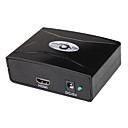 VGA Audio to HDMI HD HDTV Video Converter Box 1080P, VGA + Audio R/L to HDMI Converter Adapter