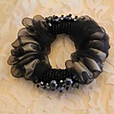 TS Black Beaded Hair Band