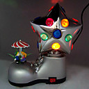 Rotating Stage light with Color Cap in Shoe and Star Feature