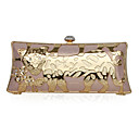 Silk With Gold Hardware Clutch/Evening/Novelty Bag (More Colors)