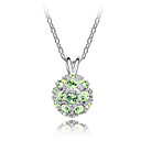 45-cm Shining Ball Austrian Crystal Necklace
