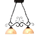 GRENCHEN - Lampadario con 2 lampadine