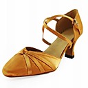 Customized Satin Cross Strap Latin/Ballroom Performance Shoes (More Colors)