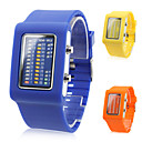 Men's and Women's Multifunction Silicone Digital LED Wrist Watch with Watch Case(Assorted Colors)