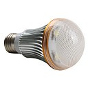 E27 5-LED 5W 450-480Lm White Light Bulb 220V 6000K