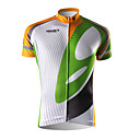 spakct - 100% polyester heren fietsen met korte mouwen truien (met rug-zakken)