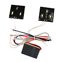 6 smd led a luce bianca forma del veicolo piazza