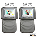 Digitale, schermo da 7 pollici poggiatesta auto lettore dvd (800x480, pannello a specchio, gioco)