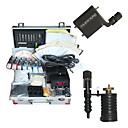 2 kit de tatouage fusils avec alimentation LED