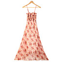 bohemien chiffon slanke band jurk
