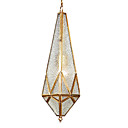 gouden 1 - licht hanglamp in antieke stijl