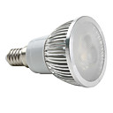3 * 1W E14 270lm 3000K 3-bombilla LED de luz blanca cálida (85-265V)