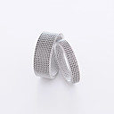 Stainless Steel Sweet Memory Couple's Ring