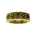 18K Gold Plated & Great Cubic Zirconia Ladie's Fashion Party Ring(More Colors)