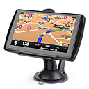 5 inch hd auto GPS-navigator ondersteuning mp3, mp4, 3gp, TF-poort (zwart)