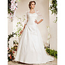 Ballkleid Schatz Gericht Zug Satin Spitze Jäten Kleid