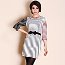 TS Mixed Stripe Slim Fit Dress