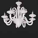 candelabros de estilo contemporáneo de hierro con las luces de las velas 8 destacado