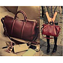 retro dames 'pu kussen tote