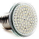 e27 80-led 400lm 3,5 W 3-6000-6500k witte vlek lampen (220-240v)