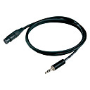 dt cavo microfono dmsp10 con 1/8 "stereo + XLR (f) inserire 3 metro