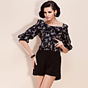 TS Butterfly Print Bow Blouse Shirt (More Colors)
