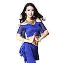 Dancewear Viscose/Tulle Belly Dance Top For Ladies More Colors