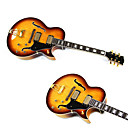 Derulo - (chitarra jazz) di alta qualità in acero hollowbody chitarra electirc con borsa / tracolla / prelievi / cavo / whammy bar