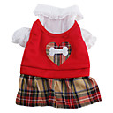 Scottish Plaid Dancing Dress for Dogs (XS-XL)