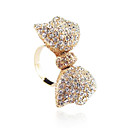 Marvelous 18K Gold Plated Crystal Fashion Ring(More Colors)