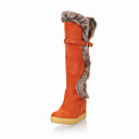 Suede Flat Heel Mid-Calf Boots Party/Evening Shoes (More Colors)