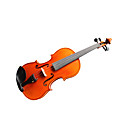 Violintine - (V32) 4/4 Professional-Grade Solid Spruce & 1-Piece Flame Maple Violin with Case/Bow