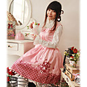 Little Red Sleeveless Knielanger Cotton Sweet Lolita Kleid