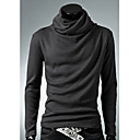 camisa de cuello redondo manga larga
