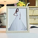 fabulosa pérola liga quadrado quadro de foto do casamento