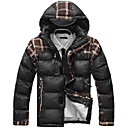 Man Fashion Casual Cotton Thick Coat