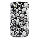 hodeskalle mønster vanskelig sak for Samsung Galaxy S3 i9300 (multi-farge)