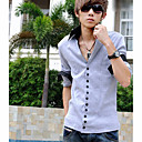slanke heren korte mouw t-shirt
