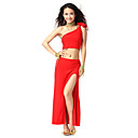 dancewear único algodón cystal belly dance traje de las damas más colores