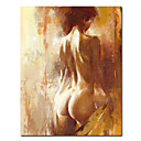 Hand-painted People Oil Painting with Stretched Frame 20" x 24"