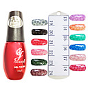 cobra pele uv unhas gel 12ml polonês