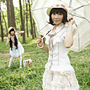 Gakkun Uniforn de algodón sin mangas de estilo y Terylene Dulce Blusa Lolita