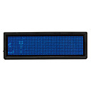 100mW Blauwe LED Mini Board / LED Naam Card met Multi Modes batterij aangedreven