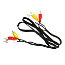 3 RCA a 3 RCA cable de audio dvd